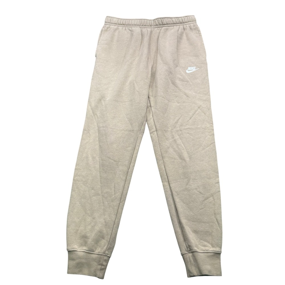 Nike Sportswear Club Fleece Jogger Sweatpants‎ Mens Medium Khaki Tan Athletic